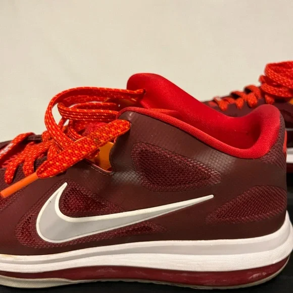 Nike LeBron James Cherry Red Low Top Sneakers Men’s Size 11 UGC See Photos - Picture 9 of 13